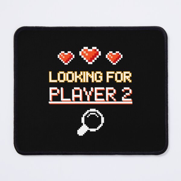 Item preview, Looking For Player 2 - Funny Single Gamer Dating Pixel Art designed and sold by JB-designstudio.