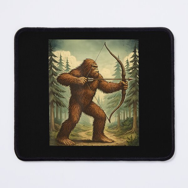 Item preview, Archery Bow Arrows Bigfoot Funny Archery Men Women designed and sold by Boutkimaewab.