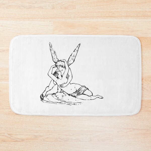 Item preview, Vintage Cupid – Classical Angel with Bow and Arrow designed and sold by LineArtForYou.