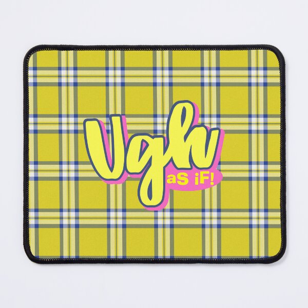 Item preview, Ugh, As If! Yellow Plaid designed and sold by codeEapparel.