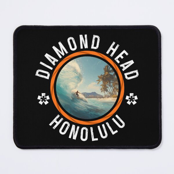 Item preview, Diamond Head - Honolulu (with White Lettering) designed and sold by VelvetRoom.