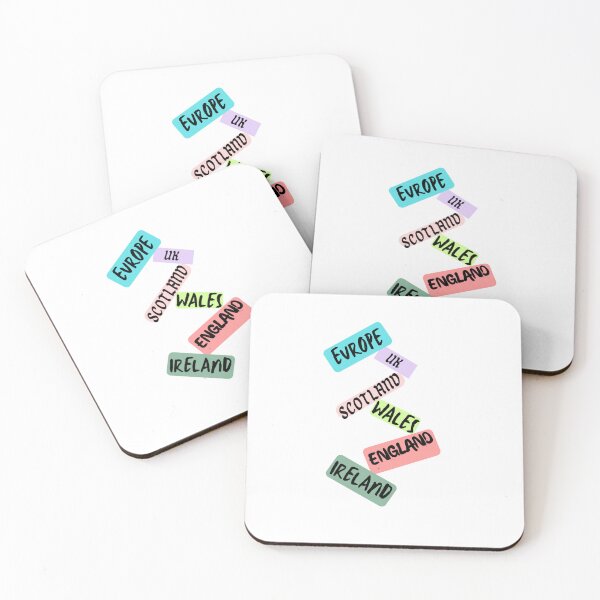 Item preview, Europe Travel Stickers – UK, Scotland, Wales, England & Ireland Campervan Decal | Van Life Adventure Design designed and sold by HOODYBUDSTYLES.