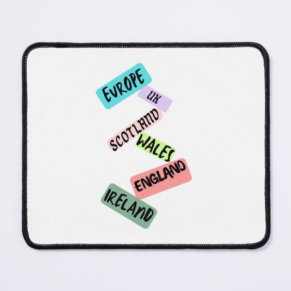 Item preview, Europe Travel Stickers – UK, Scotland, Wales, England & Ireland Campervan Decal | Van Life Adventure Design designed and sold by HOODYBUDSTYLES.