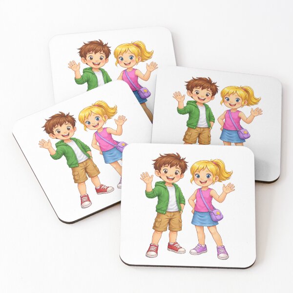 Item preview, **Leo and Stella Cute Kids T-Shirt** designed and sold by Leo-StellaWorld.
