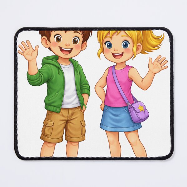 Item preview, **Leo and Stella Cute Kids T-Shirt** designed and sold by Leo-StellaWorld.
