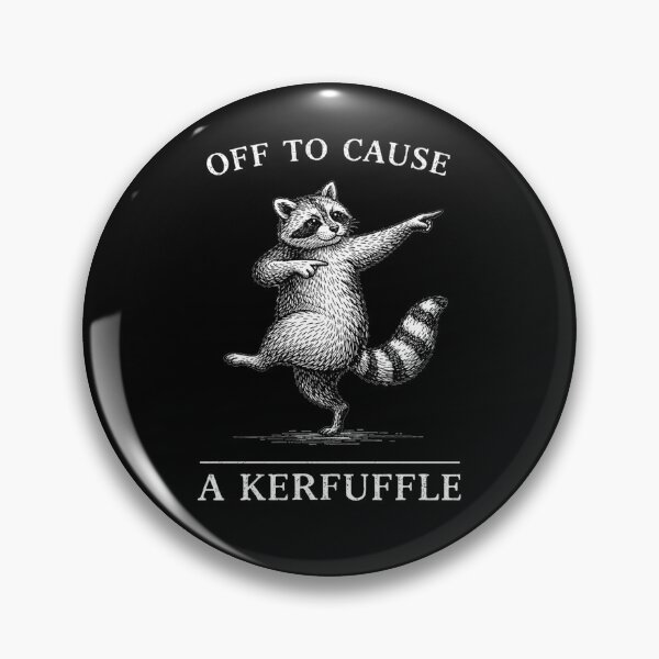 Item preview, Off To Cause A Kerfuffle - Raccoon designed and sold by Lichtisign.