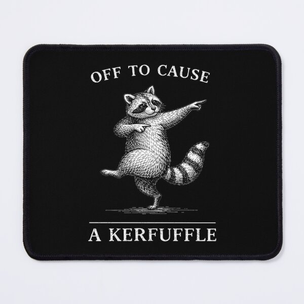 Item preview, Off To Cause A Kerfuffle - Raccoon designed and sold by Lichtisign.