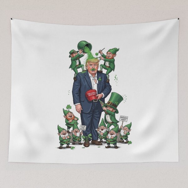 Item preview, Donald Gets Shamrocked designed and sold by LyssasMindArt.