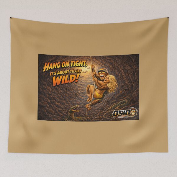 Item preview, Hang On Tight – OSID Wild Ride Cave Adventure designed and sold by 131Mayhem.