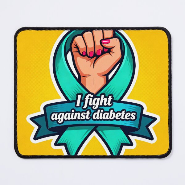 Item preview, woman against diabetes designed and sold by byAleeja.