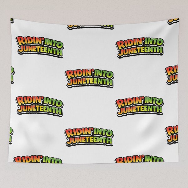 Item preview, Ridin Into Juneteenth Bold Freedom Typography Design designed and sold by ArtSpark Studio.