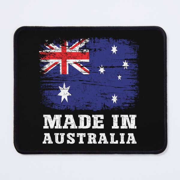 Item preview, Vintage Made in Australia Distressed Flag Heritage DesignPatriot designed and sold by Dmetalx Art Apparel.