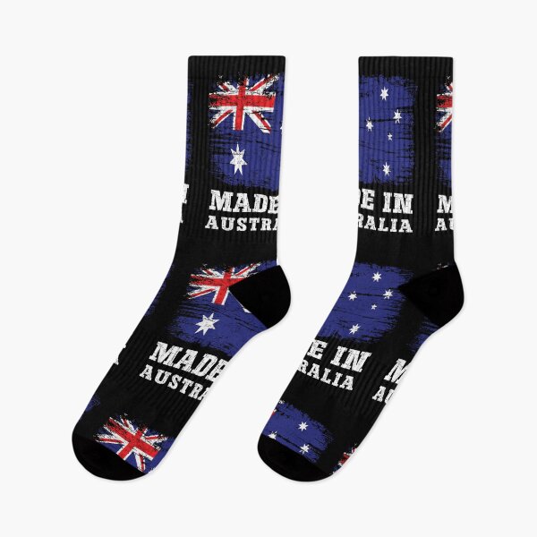 Item preview, Vintage Made in Australia Distressed Flag Heritage DesignPatriot designed and sold by Dmetalx Art Apparel.