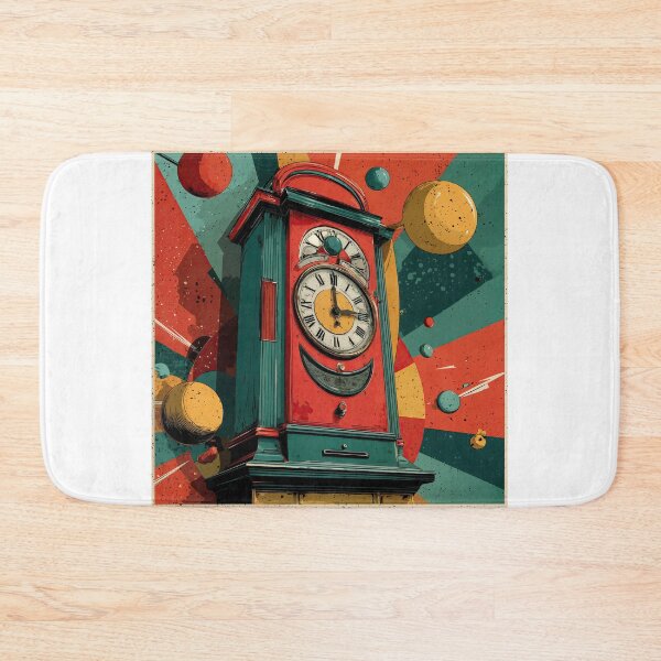 Item preview, Cosmic Timekeeper: Surreal Grandfather Clock designed and sold by ForeverPrintsOK.