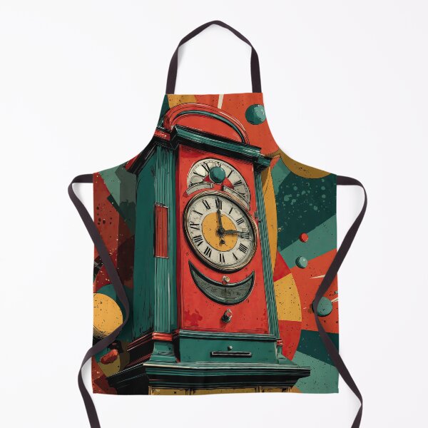 Item preview, Cosmic Timekeeper: Surreal Grandfather Clock designed and sold by ForeverPrintsOK.