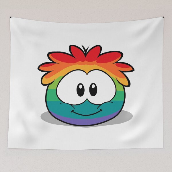 Item preview, Rainbow Puffle designed and sold by HeyItsMeeTee.