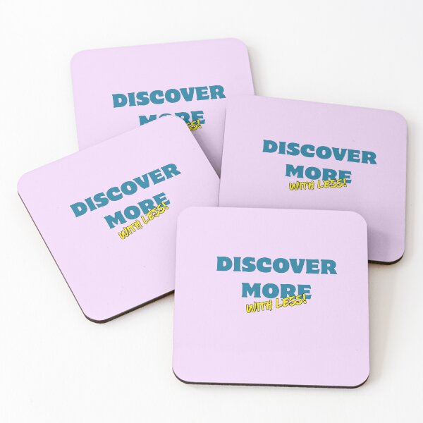 Item preview, Discover More With Less! designed and sold by Zoaluxe.