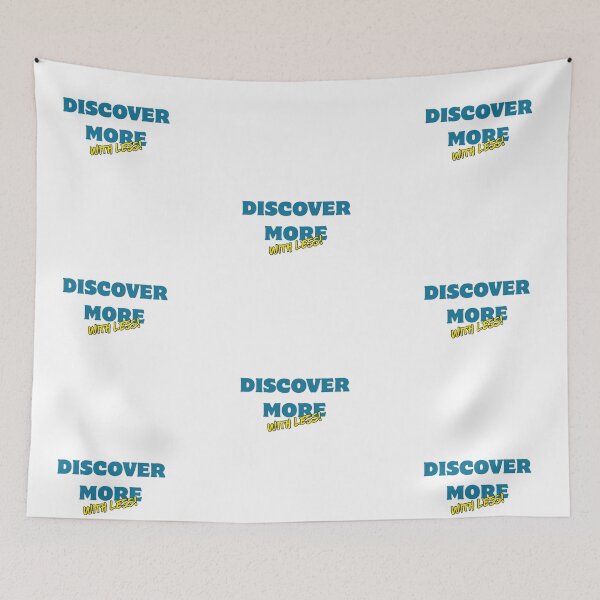 Item preview, Discover More With Less! designed and sold by Zoaluxe.