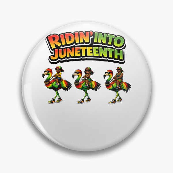 Item preview, Ridin Into Juneteenth Cartoon Riders Freedom Celebration Design designed and sold by ArtSpark Studio.