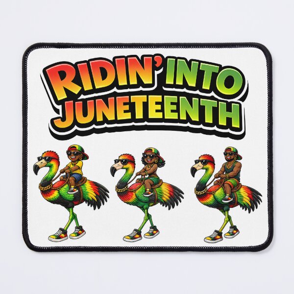 Item preview, Ridin Into Juneteenth Cartoon Riders Freedom Celebration Design designed and sold by ArtSpark Studio.