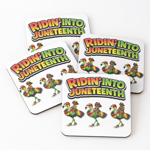 Item preview, Ridin Into Juneteenth Cartoon Riders Freedom Celebration Design designed and sold by ArtSpark Studio.