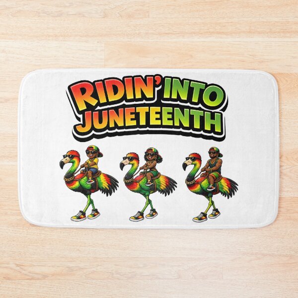 Item preview, Ridin Into Juneteenth Cartoon Riders Freedom Celebration Design designed and sold by ArtSpark Studio.