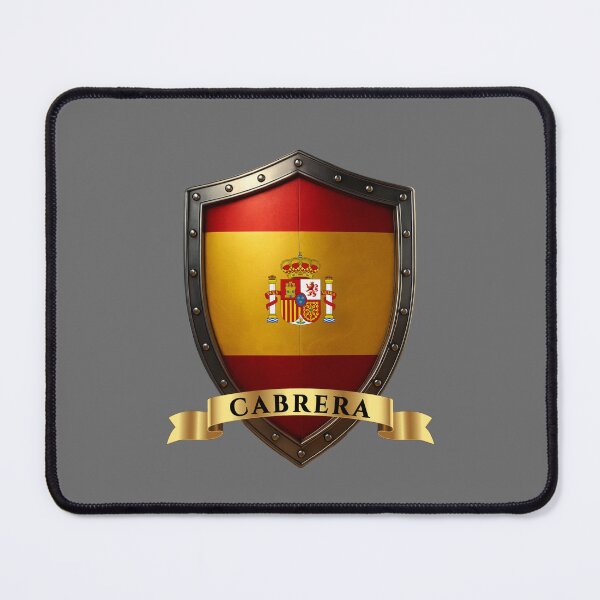 Item preview, Cabrera Spain National Pride Shield designed and sold by Highlandkings.