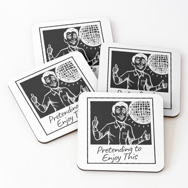 Item preview, Pretending to Enjoy This – Funny Introvert & Social Humor Design designed and sold by PhokaPhokich.