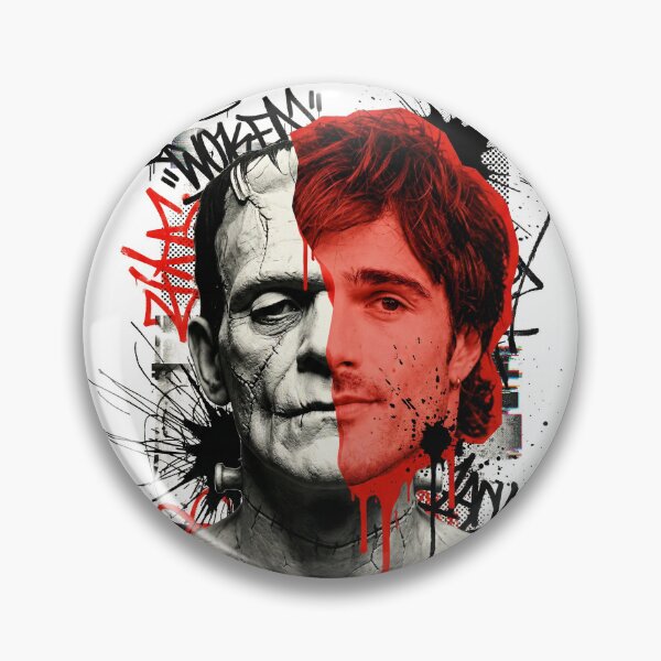 Item preview, Frankenstein Splitface: Beauty vs Beast designed and sold by Markhor Supply.