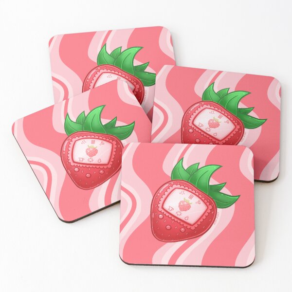 Item preview, Strawberry Virtual Pet!  designed and sold by CosmicNCozy.