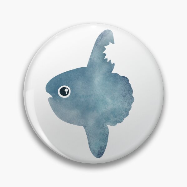 Item preview, Ocean Sunfish Mola Mola Watercolor designed and sold by marmalade-art.