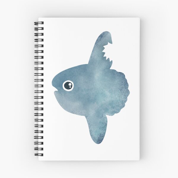 Item preview, Ocean Sunfish Mola Mola Watercolor designed and sold by marmalade-art.