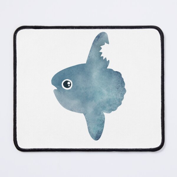 Item preview, Ocean Sunfish Mola Mola Watercolor designed and sold by marmalade-art.