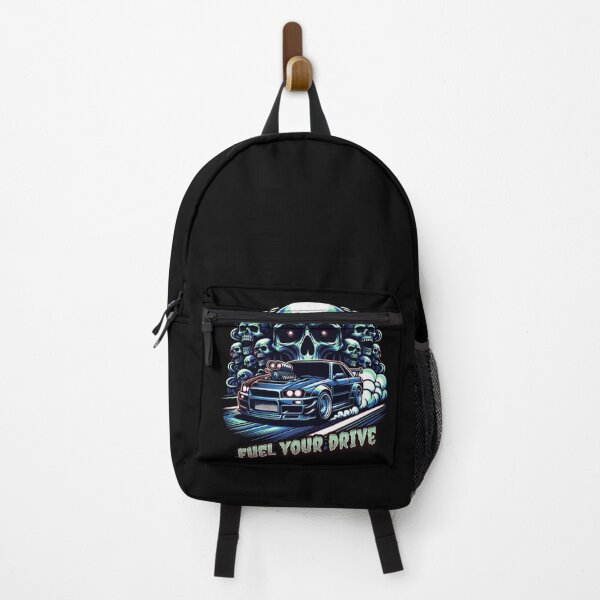 Item preview, Fuel Your Drive Skull Street Racing Supercharged Car Gearhead Racing designed and sold by CarantinedChaos.