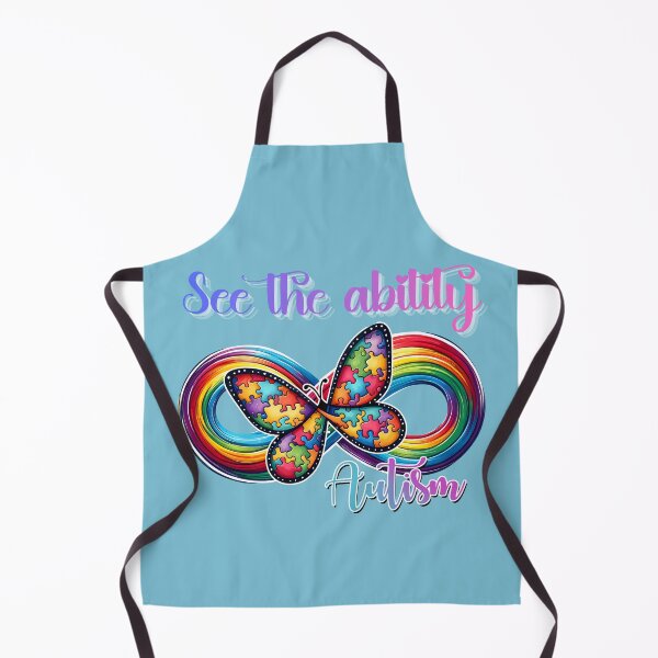Item preview, See The Ability Autism Butterfly Infinity designed and sold by a1qualityd.
