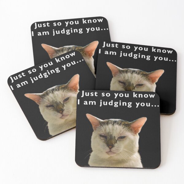 Item preview, Funny Cat Is Judging You  designed and sold by Cat Haven & Rescue .