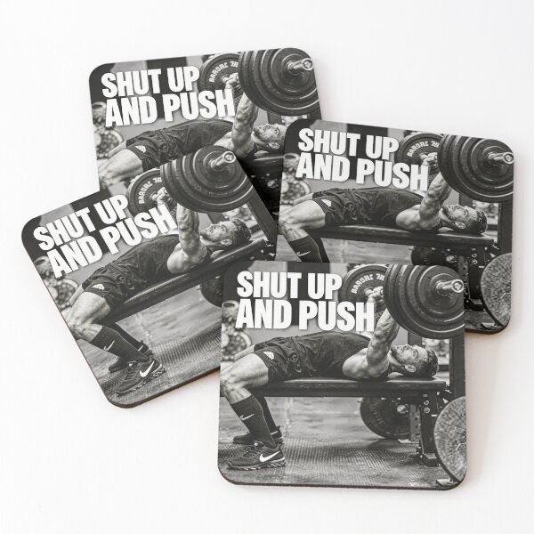 Item preview, Shut up and push designed and sold by Noexcusesstore.