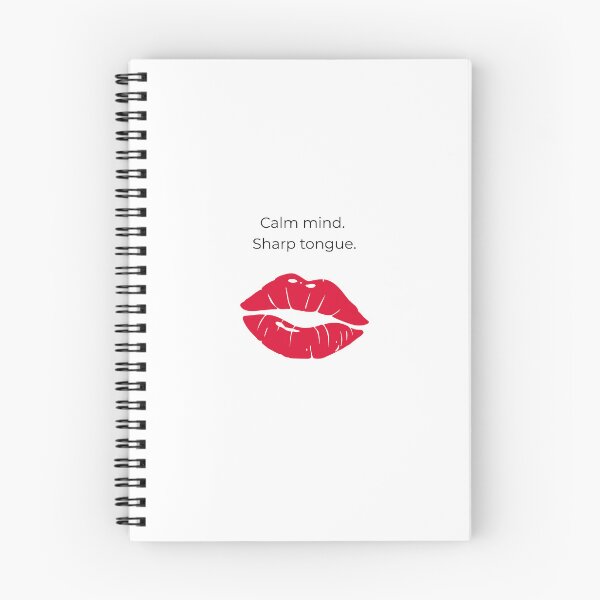 Item preview, Calm mind. Sharp tongue. designed and sold by Ollavoila.