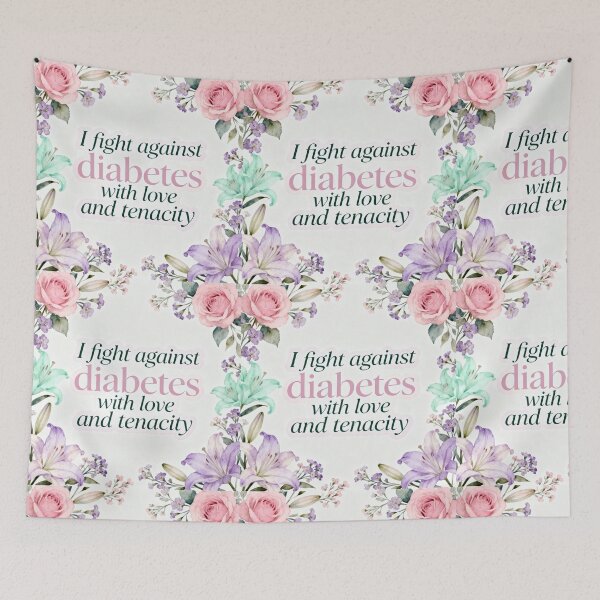 Item preview, Diabetes with love designed and sold by byAleeja.