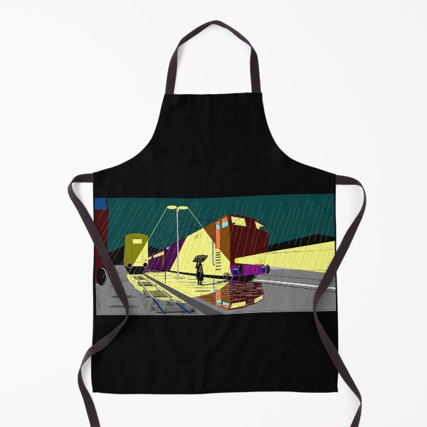 Item preview, Trains in the rain designed and sold by El-Saro.