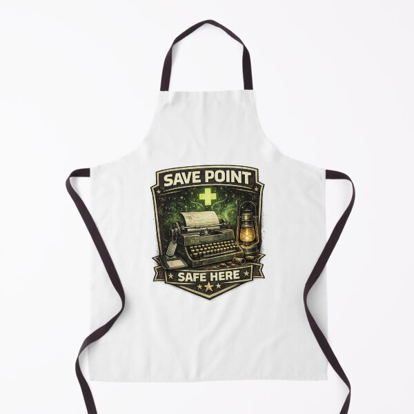 Item preview, Save Point – Typewriter Safe Room designed and sold by Carbon-Beaver.