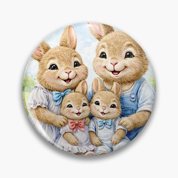 Item preview, Bunnies in the  Easter - Spring Harmony#5 designed and sold by Helios Be. Lavsh.