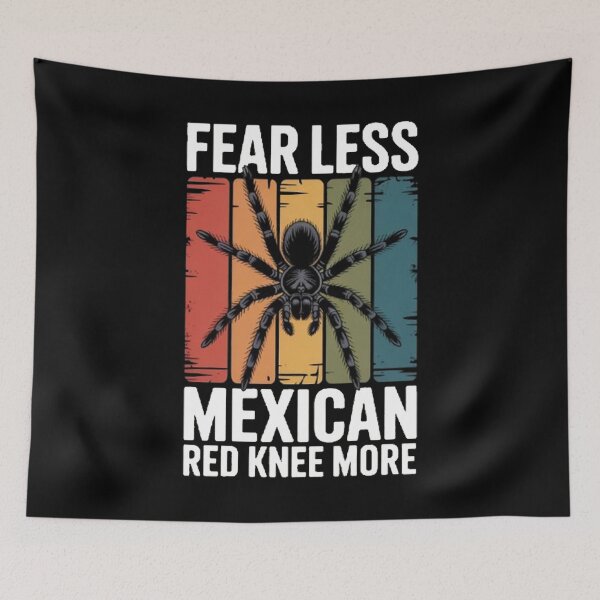 Item preview, Fear less Tarantula Lover Spider Pet Mexican Red Knee Retro designed and sold by BHMARTS.