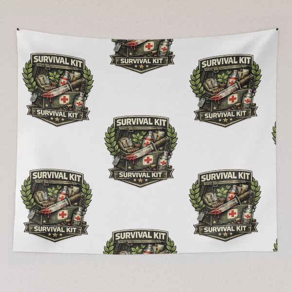 Item preview, Survival Kit – Tactical Horro designed and sold by Carbon-Beaver.