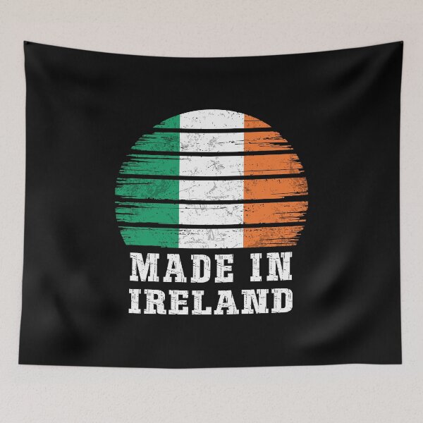 Item preview, Retro Ireland Sunset Vintage Distressed Flag Heritage Design designed and sold by Dmetalx Art Apparel.