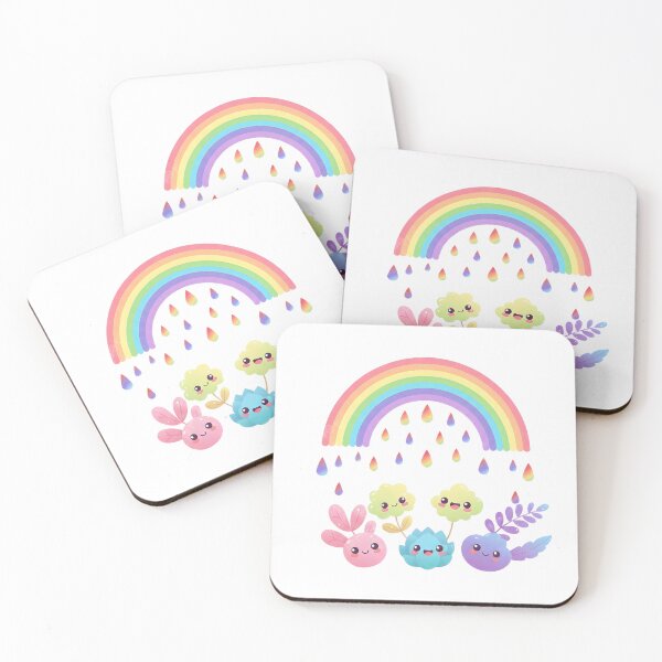 Item preview, Kawaii Rainbow Magic Garden designed and sold by The sticker haven.