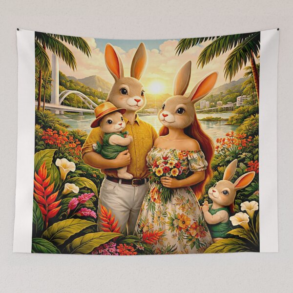 Item preview, Bunnies in the  Easter - Spring Harmony#6 designed and sold by Helios Be. Lavsh.