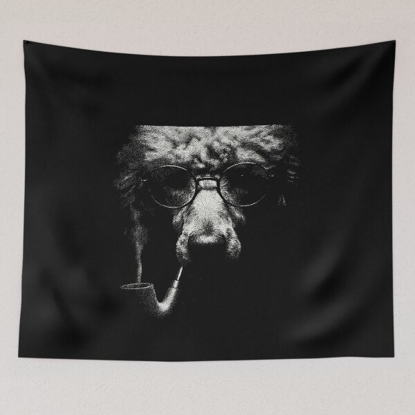 Item preview, Sophisticated Poodle Dog Pipe Smoker Glasses designed and sold by k3rstman1.