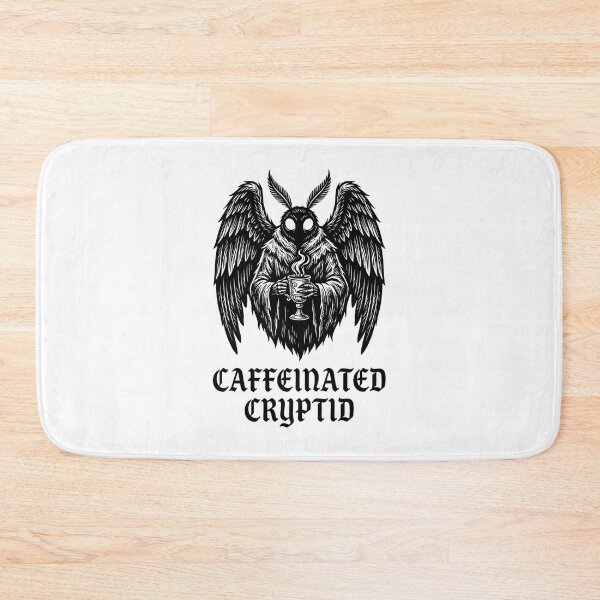 Item preview, Caffeinated Cryptid Mothman Coffee designed and sold by mergmart.