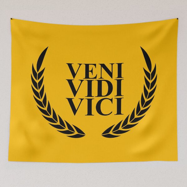 Item preview, Veni Vidi Vici Roman Victory Emblem designed and sold by NNAANN.